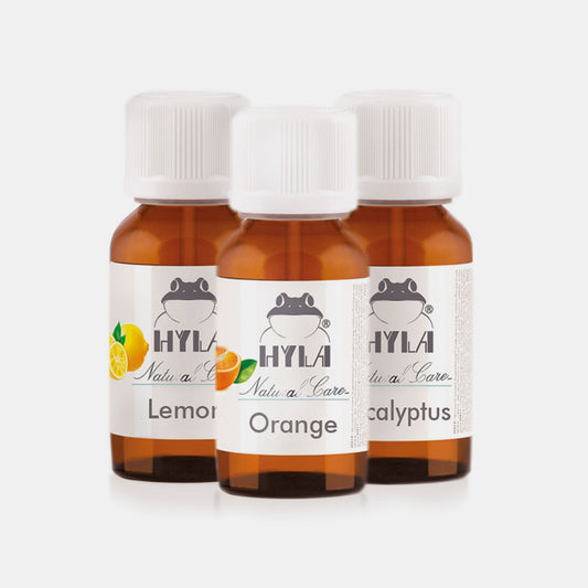 Natuurlijke etherische oliën Eucalyptus - Sinasappel – Citroen (3 x 30 ml) 17453